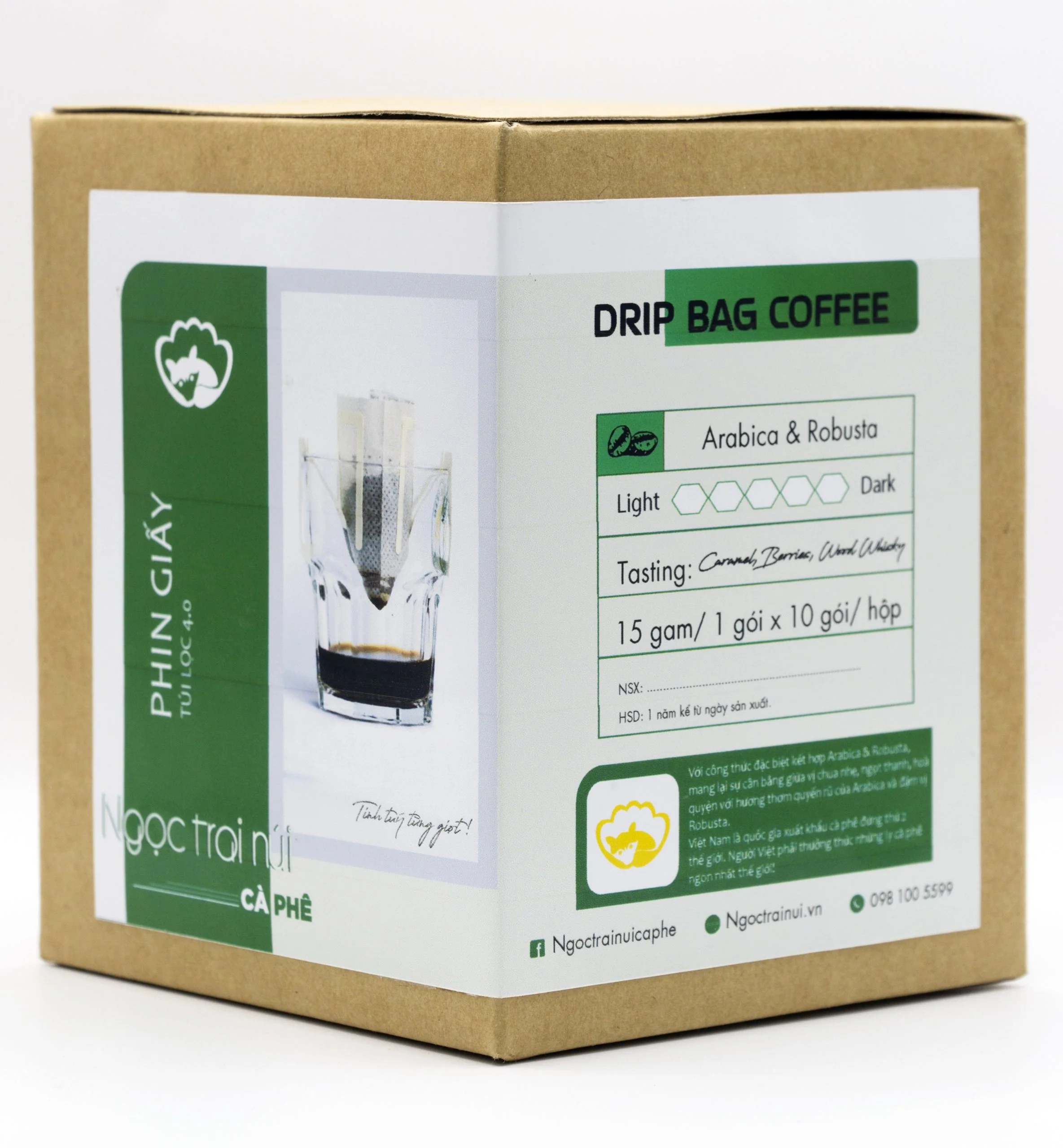 Cà phê Blended phin giấy